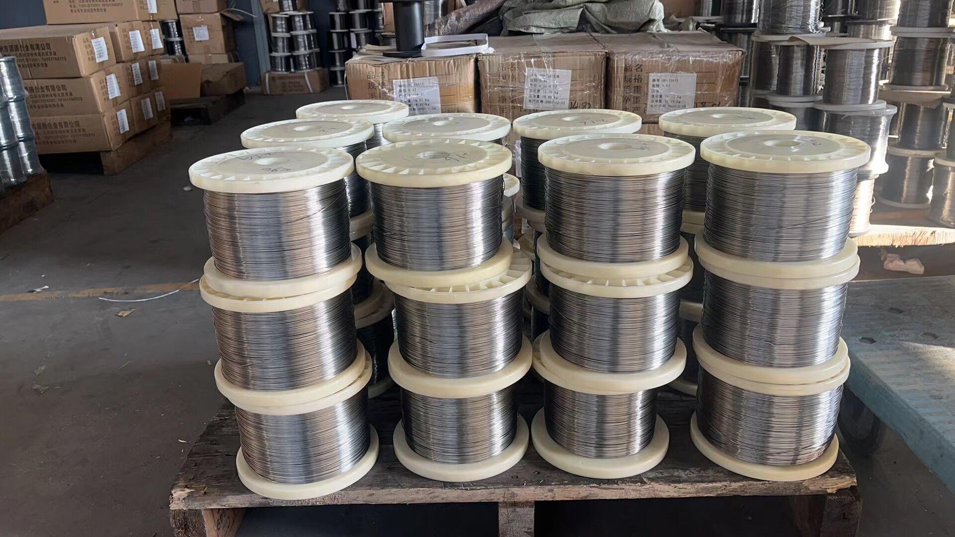 Pt90/W10 Platinum Tungsten Alloy Wire for Medical Electrodes